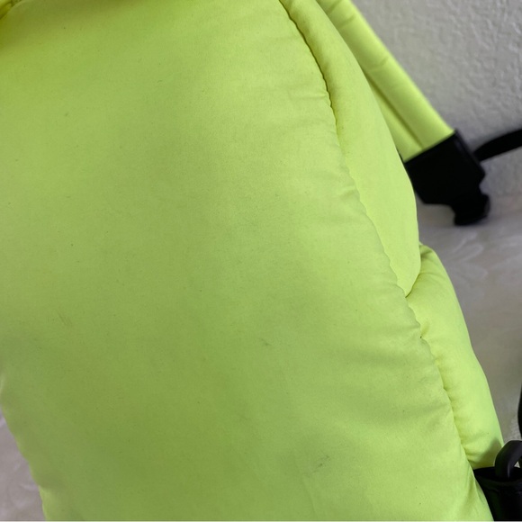 Versace Neon Yellow Nylon Sling Bag - Picture 10 of 13